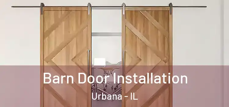 Barn Door Installation Urbana - IL