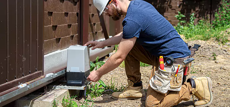 Electric Driveway Gate Installation Urbana